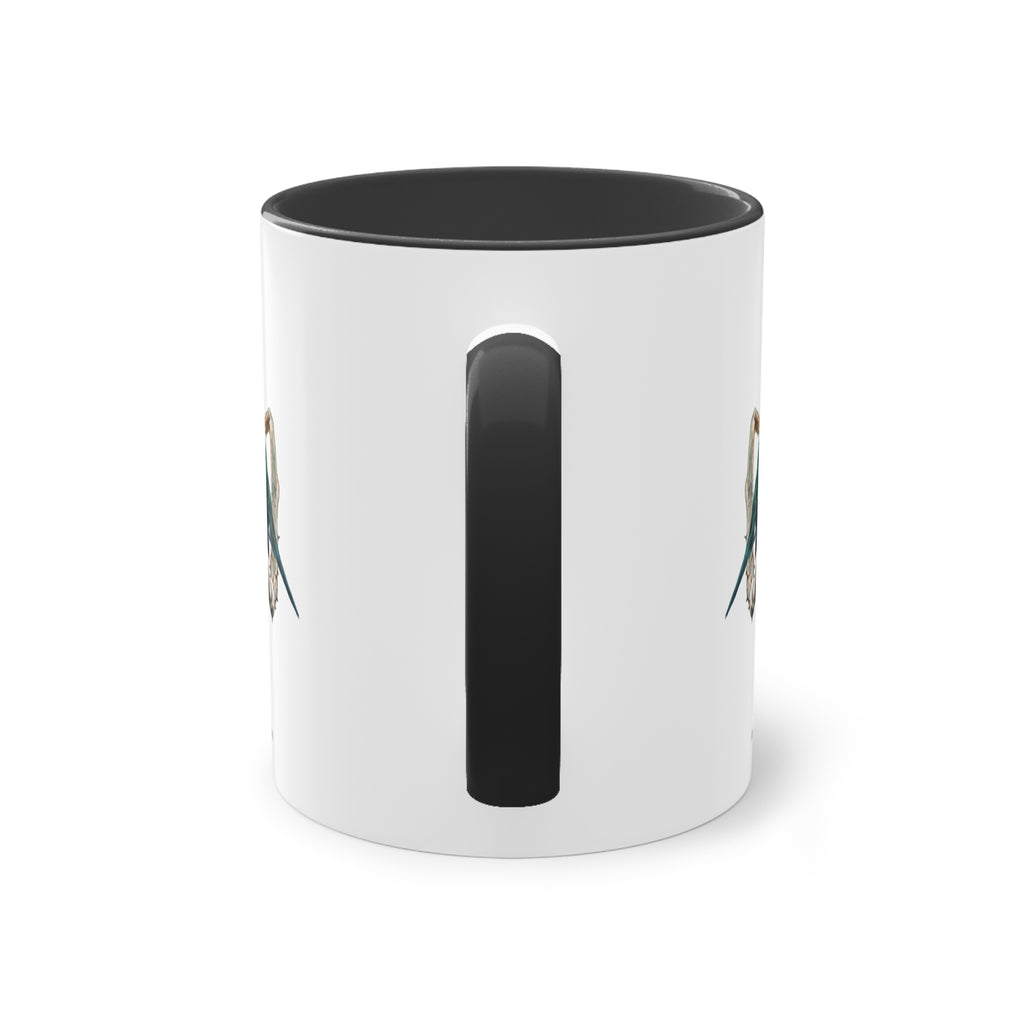 Copy of Tasse « Martin-pêcheur vert » – Mug céramique bicolore 325 ml, oiseau tropical du Panama, idée cadeau nature
